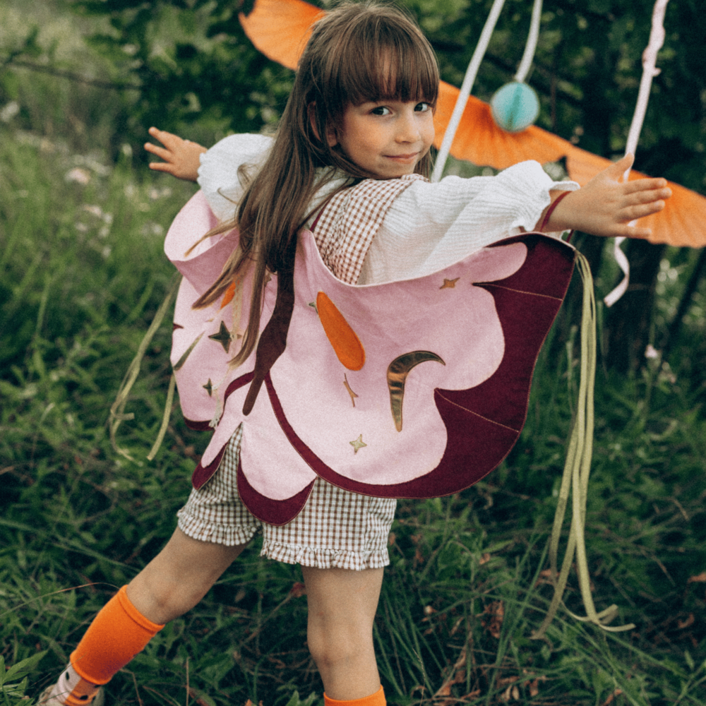 gemak Numeriek Klassiek Nachtvlinder kostuum 3 - 7 jaar | Verkleedkleding voor kids - Hieppp