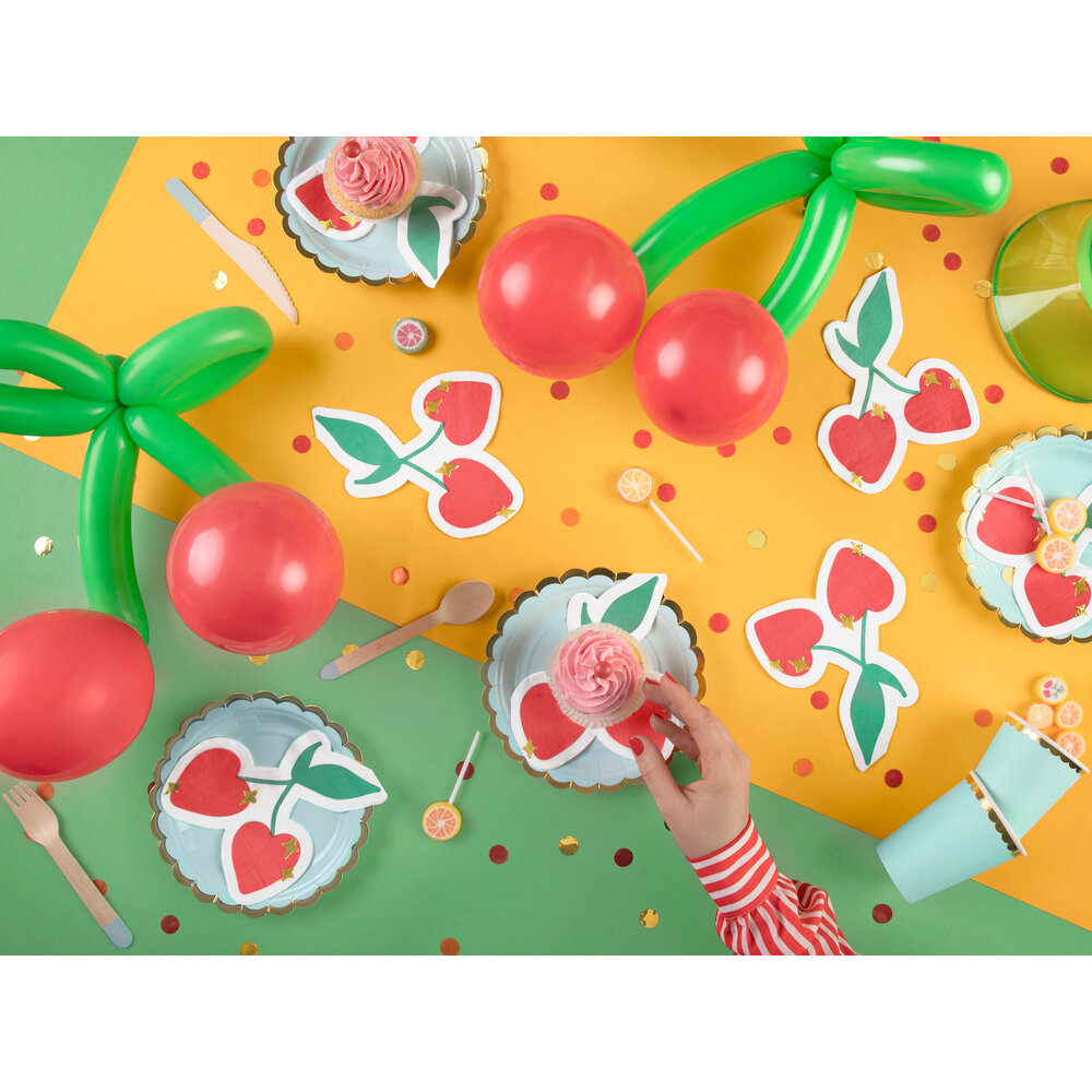 Cherry (Kers) Servetten - 20 stuks - Fun Lovin