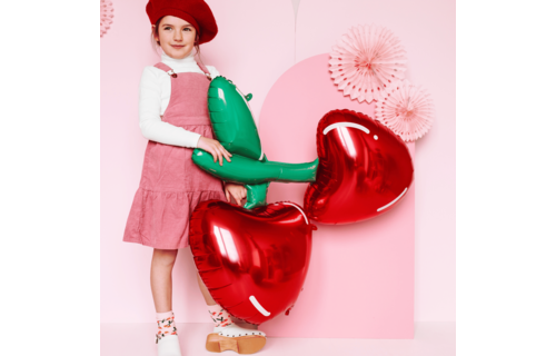 Cherry (Kers) Folieballon (Supershape) - per stuk - Fun Lovin