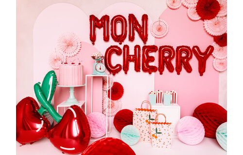 Cherry (Kers) Folieballon (Supershape) - per stuk - Fun Lovin