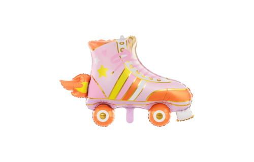 Roller Skate (Rolschaats) Folieballon (Supershape) - per stuk - Fun Lovin