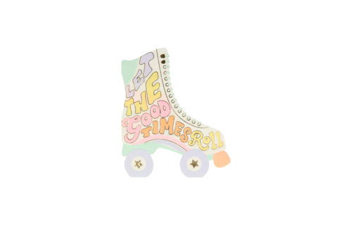 Roller Skate (Rolschaats) Servetten - 16 stuks - Fun Lovin