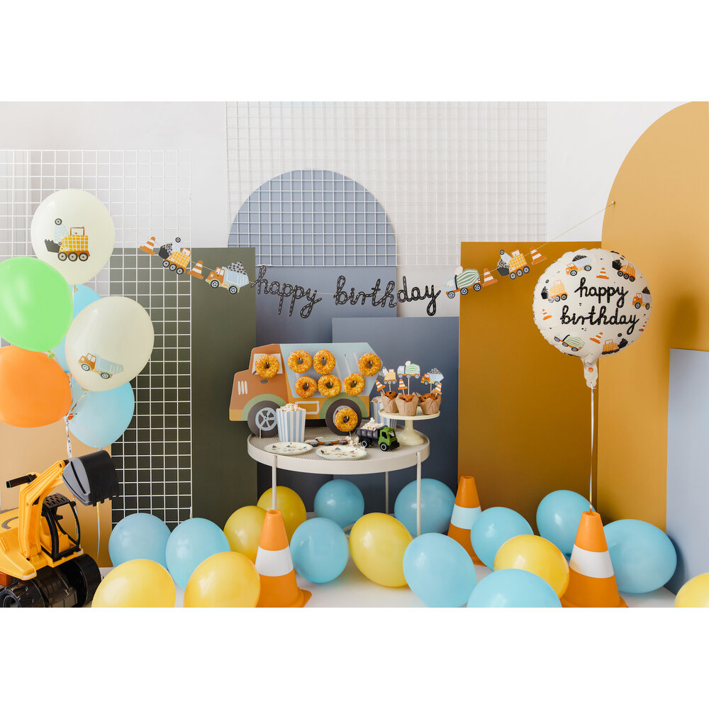 Constructie Voertuigen Donut Wand - per stuk