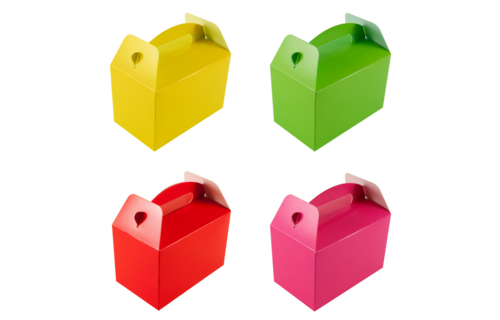 Traktatiedoosjes Groen - 6 stuks