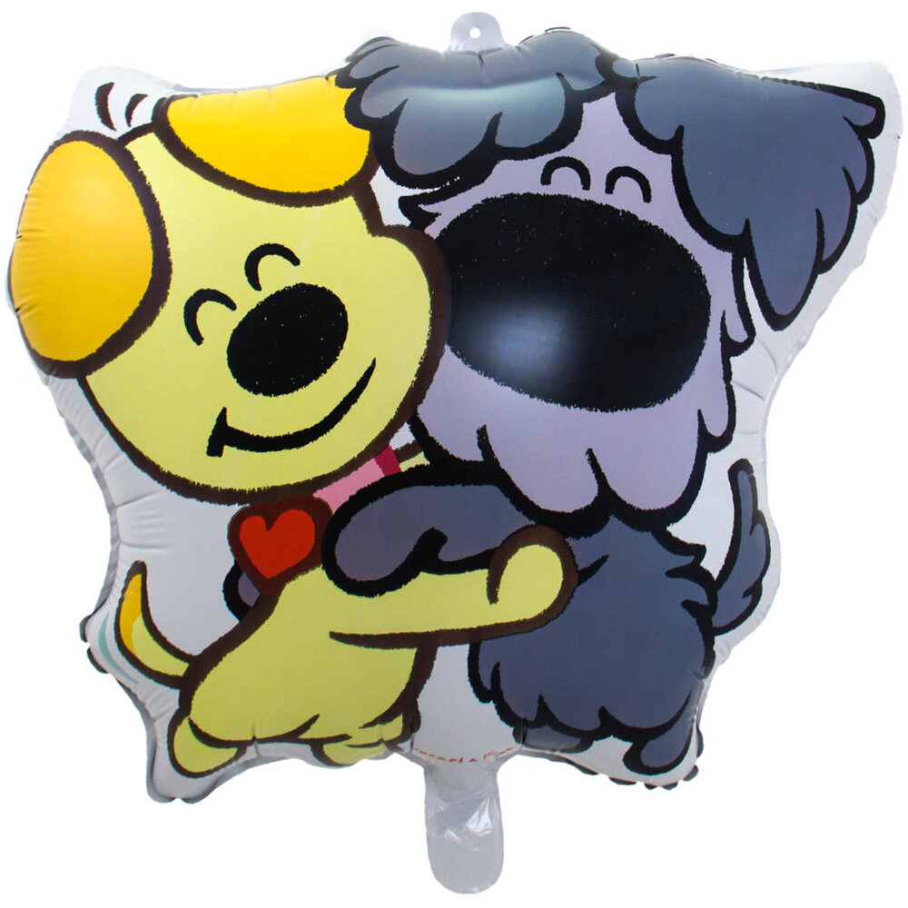 Woezel en Pip Folieballon (Supershape) - per stuk - Woezel & Pip Feest