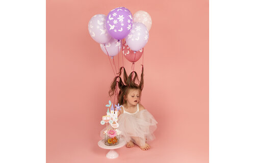 Prinses Taarttoppers - Set van 6 - Princess Party