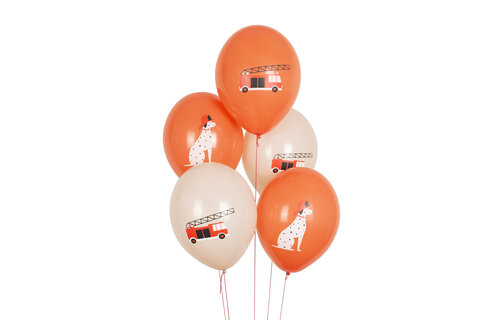randweer Ballonnen - 5 stuks - Firefighter Party