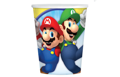 Super Mario Bekers - 8 stuks - Super Mario Party