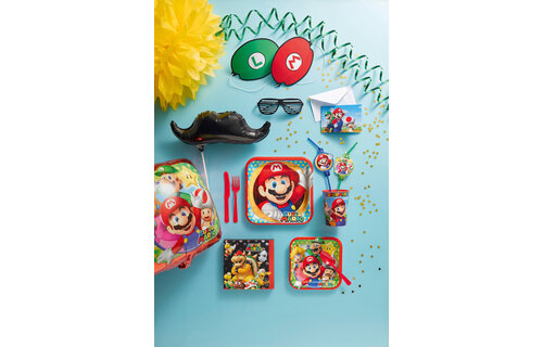 Super Mario Borden - 8 stuks - Super Mario Party