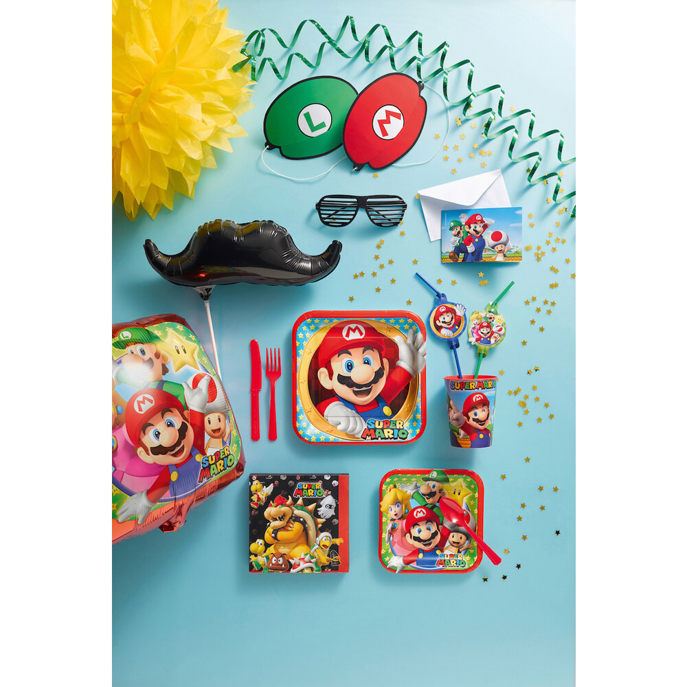 Super Mario Bekers - 8 stuks - Super Mario Party