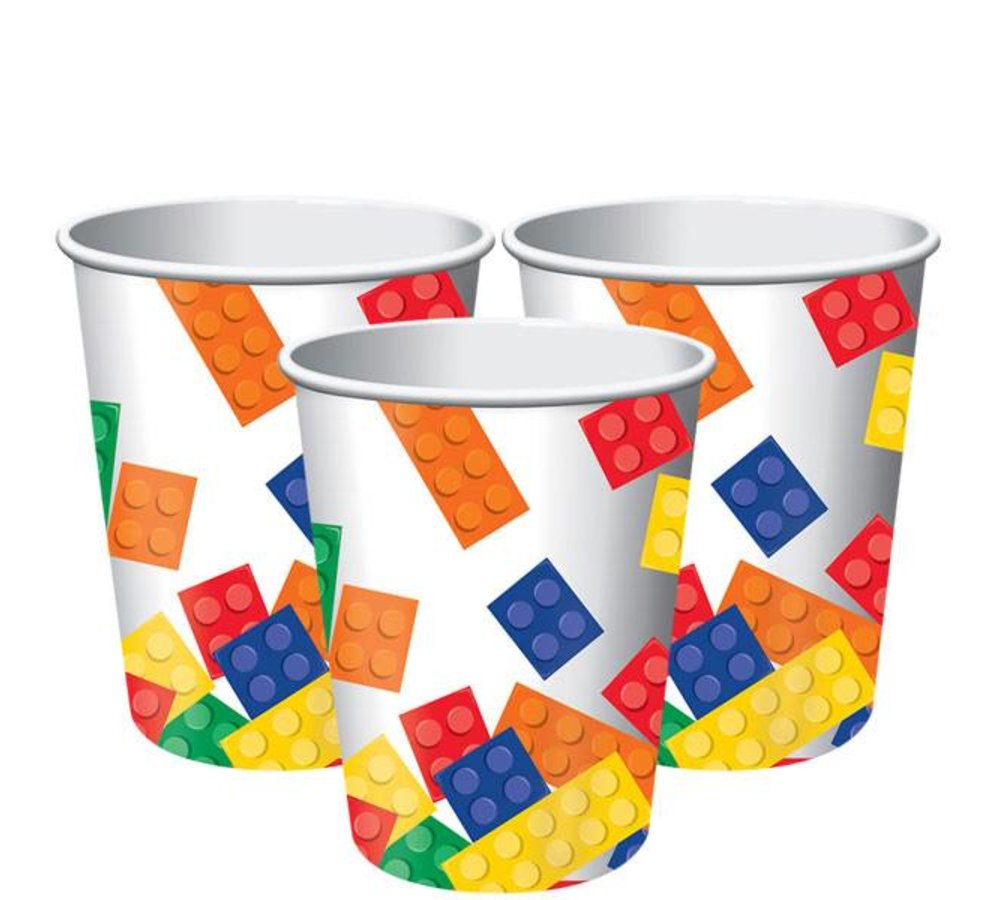 Lego Blokken Bekers - 8 stuks
