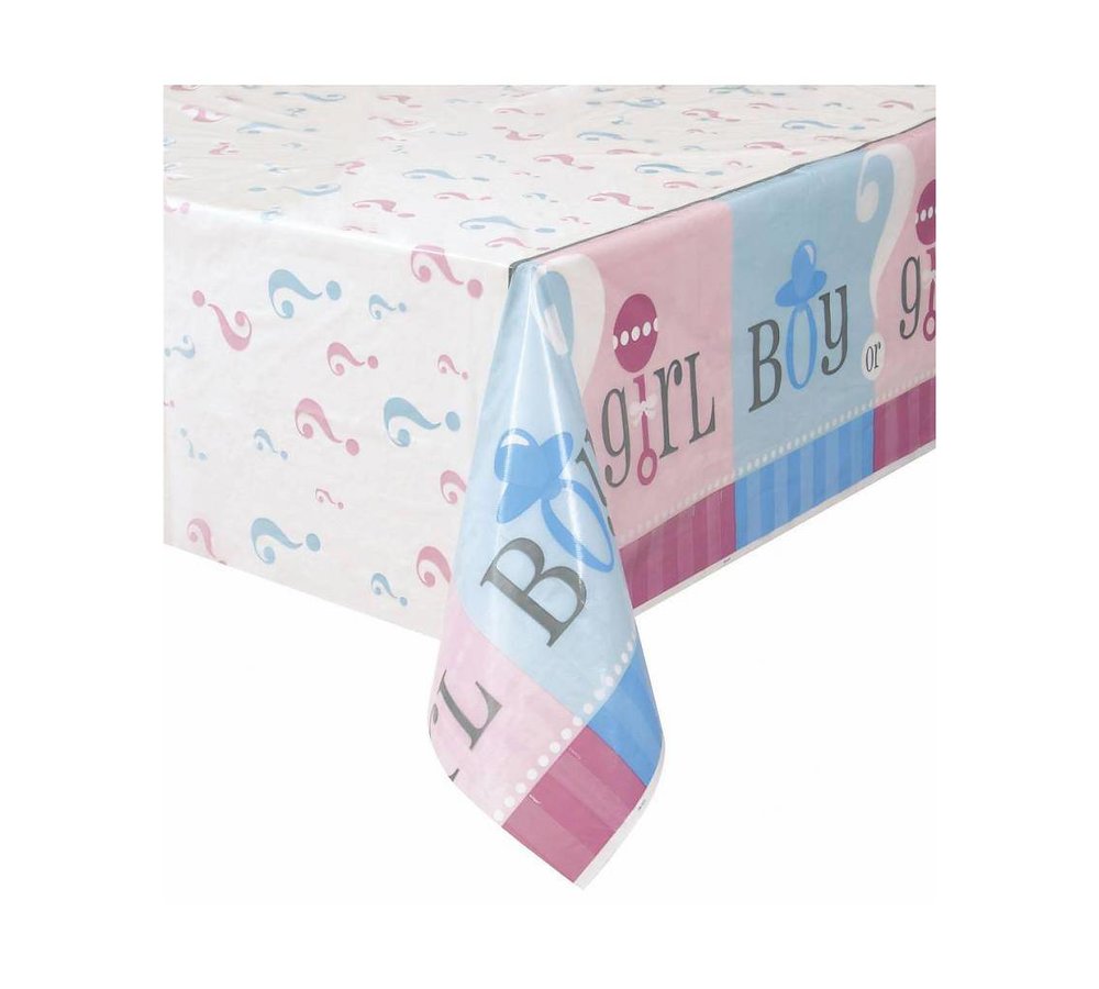 Boy or Girl Tafelkleed - 1,37 x 2,13 m - plastic