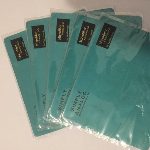 Simply Analog Microfiber Cloth For Vinyl Records Simply Analog Microfiber Cloth For Vinyl Records