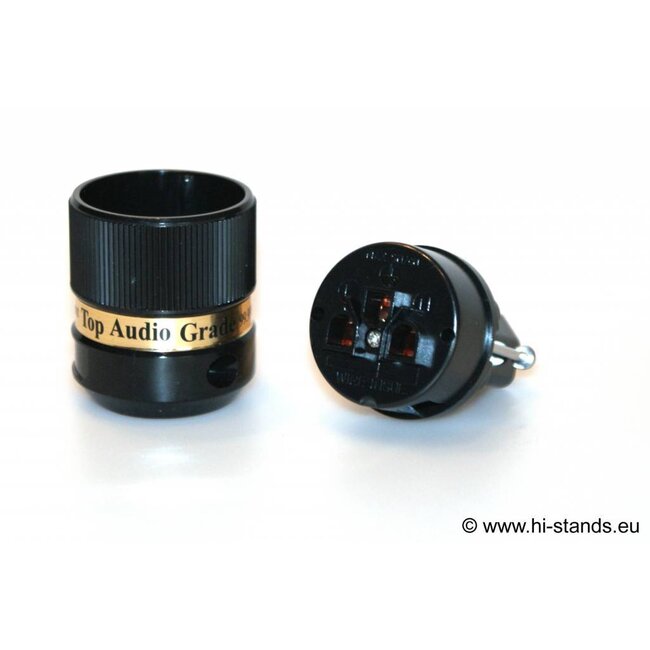 IeGo 8095BK Massive Silver  IEC Plug