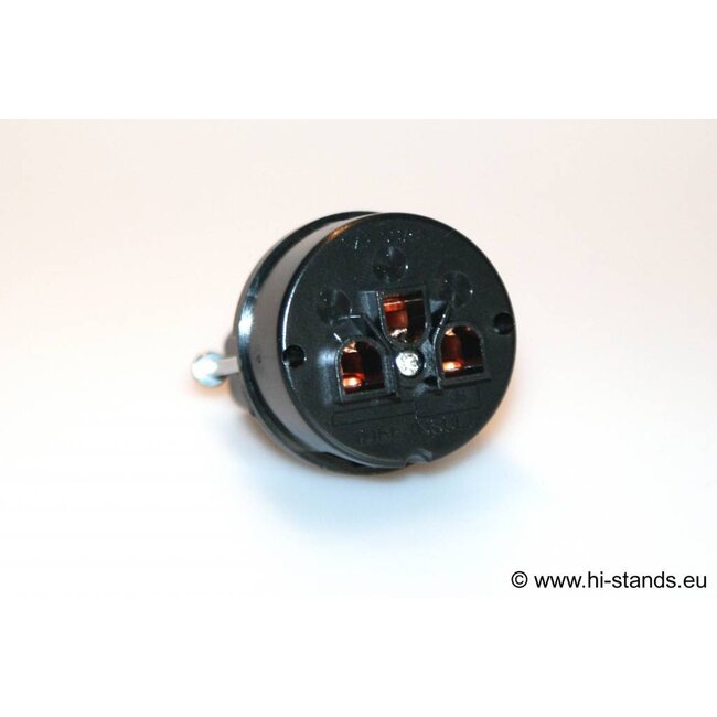 IeGo 8095BK Massive Silver  IEC Plug