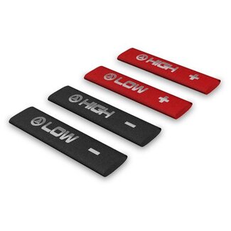 ViaBlue Gaines thermorétractables pour haut-parleur (2 x 2 paires)