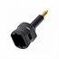 AudioQuest TOSLink mini adapter