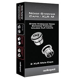 AudioQuest XLR Output Noise-Stopper Caps (2 Stück)
