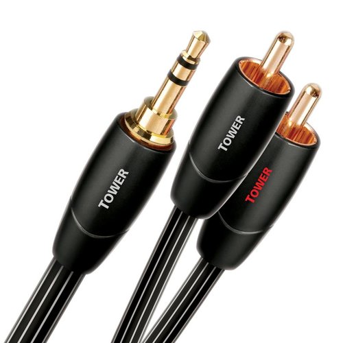 AudioQuest Tower Mini-jack → RCA (tulp) AudioQuest Tower Mini-jack → RCA (tulp)