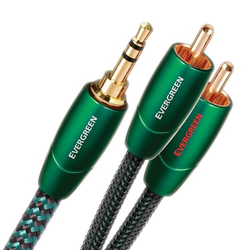 AudioQuest Evergreen Mini-jack → RCA (tulp) AudioQuest Evergreen Mini-jack → RCA (tulp)