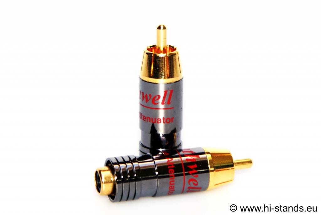 RCA inline attenuators HiStands