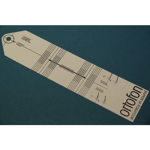 Ortofon Cartridge alignment protractor Ortofon Cartridge alignment protractor