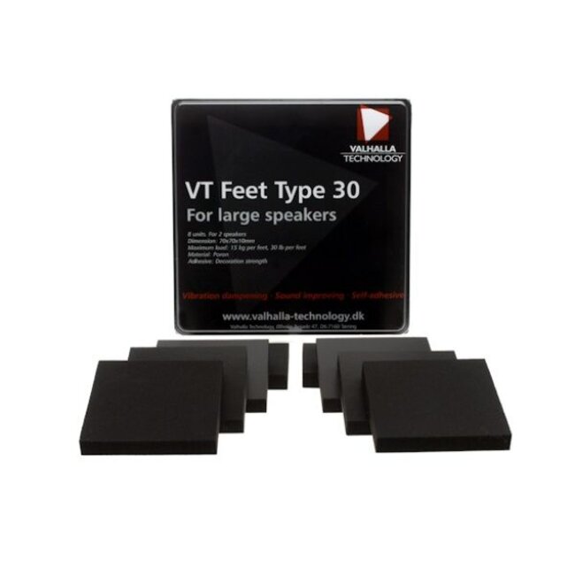 Valhalla Technology Speaker VT Feet Type 30 (8 Stuks)