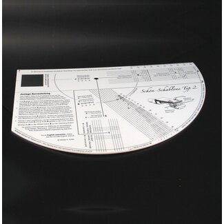 Tonar ELAC Walter E. Schön Type 2 Alignment Protractor
