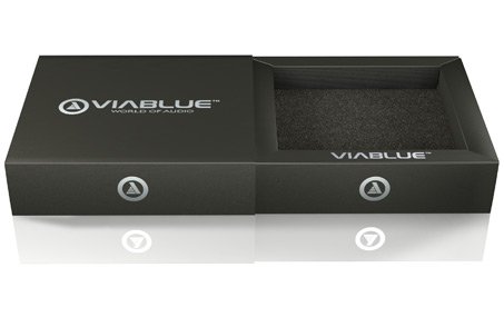 VIABLUE NF-75 Silver DIGITAL Cinchkabel * Koaxiales High-End Digitalkabel * 2-Fach Schirmung, Versilbert * T8 Cinchstecker/RCA* Ferritfilter * 1 Stück * 100 Cm * 1.0 M