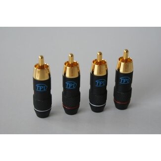 Twisted Pair Design Copper pin Cinch stekkers (4 Stuks)