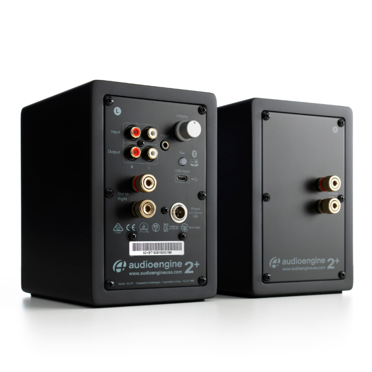 AudioEngine A2+ Wireless Speakers (Black)