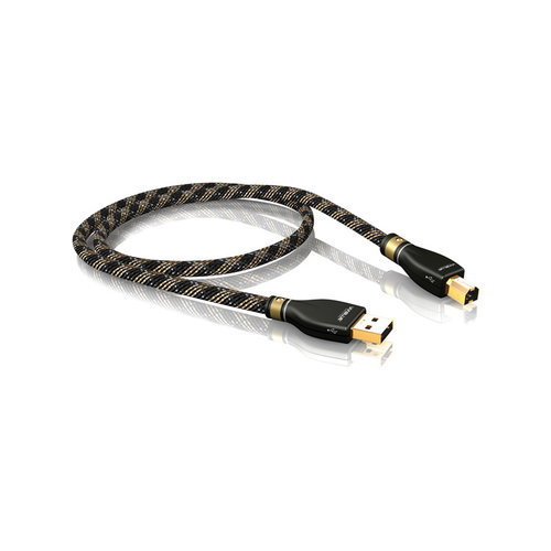 ViaBlue KR-2 Zilver USB-kabel Type A / B ViaBlue KR-2 Zilver USB-kabel Type A / B