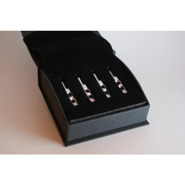 Plugue banana Oyaide SRBN (4 peças)