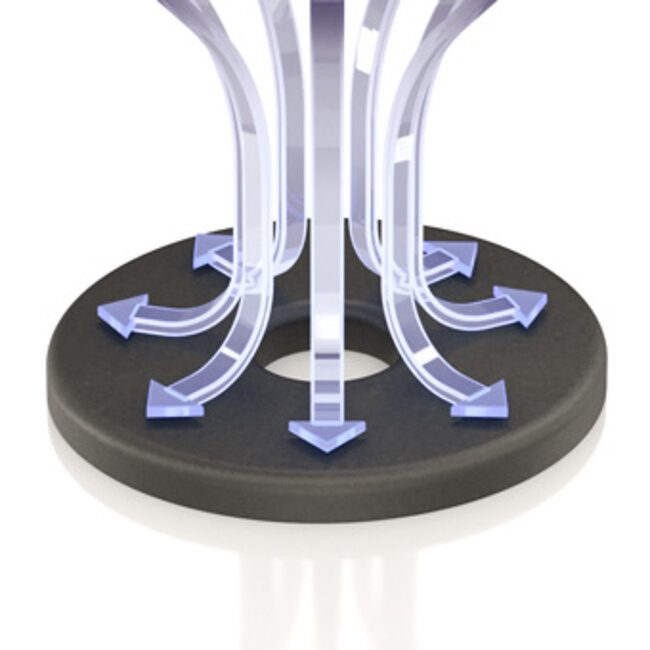 UFO Absorber (Silber) (4 Stück)