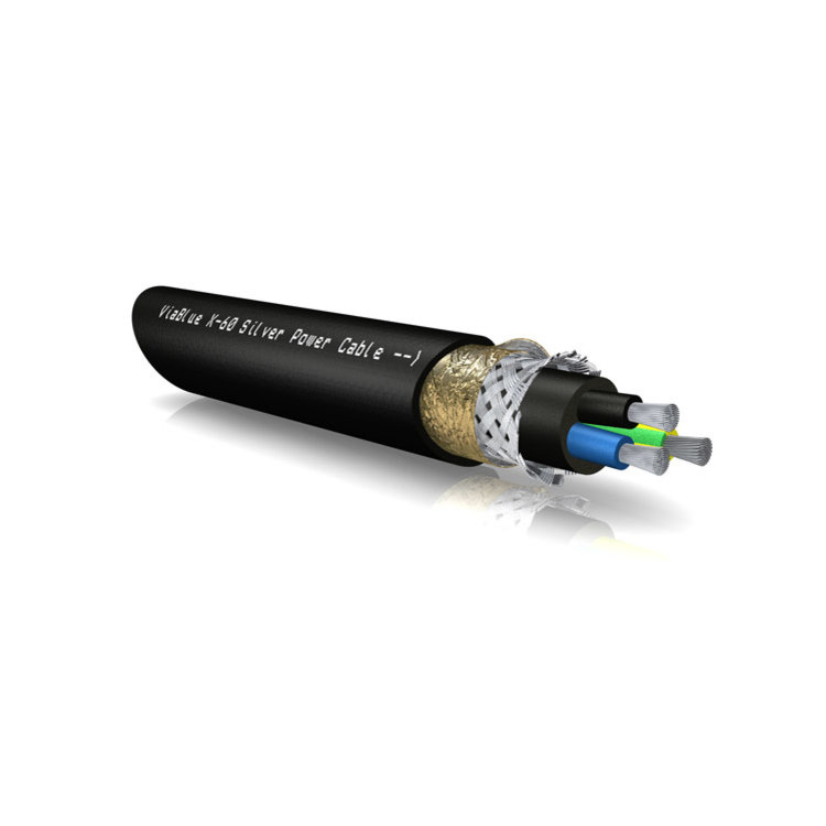 ViaBlue X-60 ZILVER Power Cable