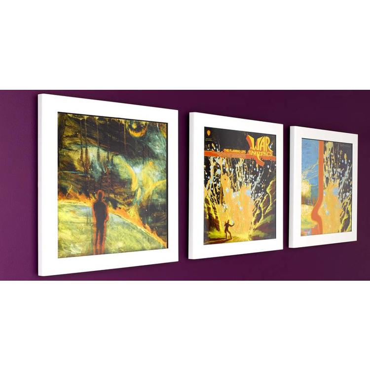 Art Vinyl 3 x Play & Display - White