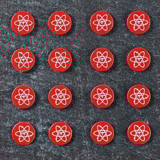 Telos Audio Design Quantum Stickers  Round 5 & Square 6 mm