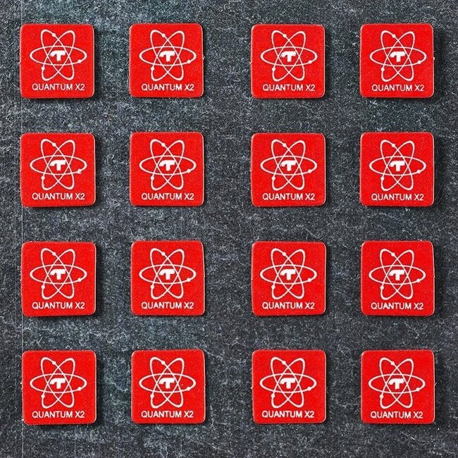 Telos Audio Design Quantum Stickers  Round 5 & Square 6 mm