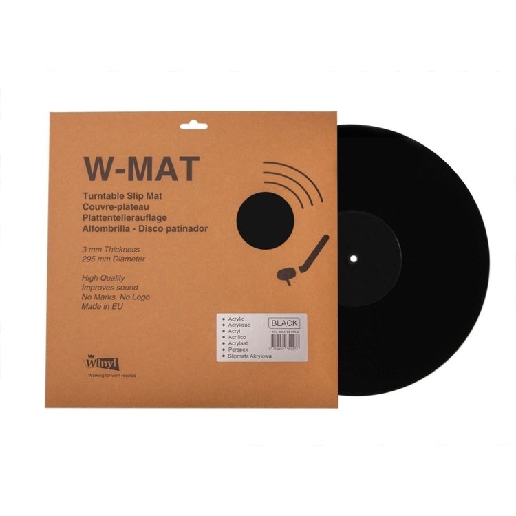 Winyl W-Mat Acrylic Black-Black