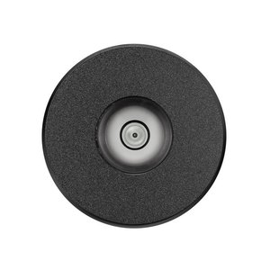 Dynavox Aluminum puck with spirit level (black)