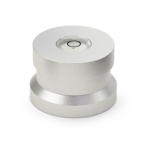 Dynavox Aluminum puck with spirit level (Silver) Dynavox Aluminum puck with spirit level (Silver)