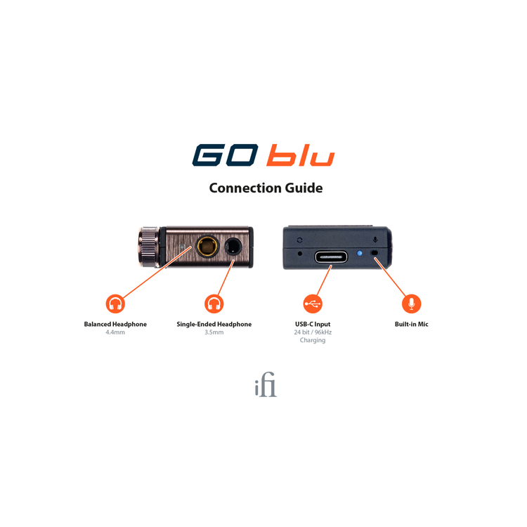 iFi audio GO blu Tragbarer Bluetooth-DAC