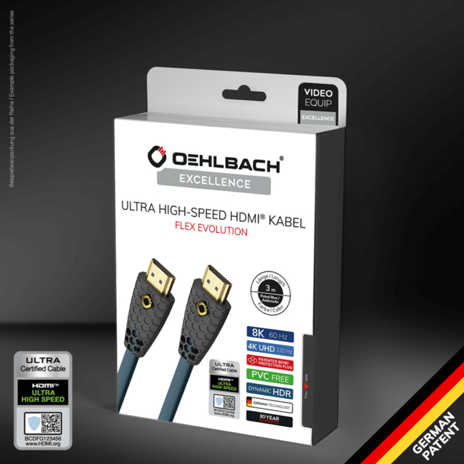 Oehlbach Flex Evolution Ultra High-Speed HDMI® Cable 8K/4K