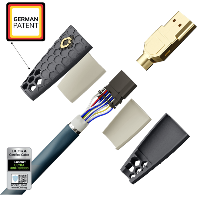 Oehlbach Flex Evolution Ultra High-Speed HDMI® Cabo 8K/4K