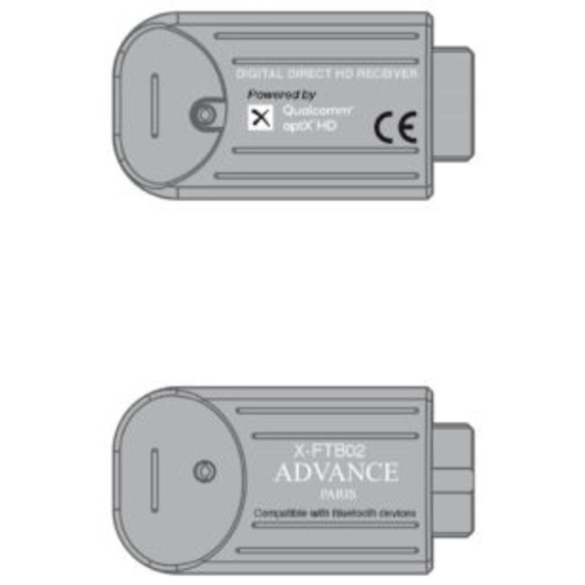 Advance Paris X-FTB02 Bluetooth aptX 5.0 HD Receiver