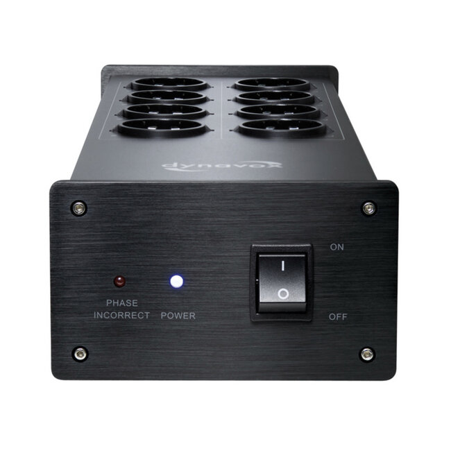 Dynavox X4100 – Multiprise HiFi haut de gamme avec 8 prises