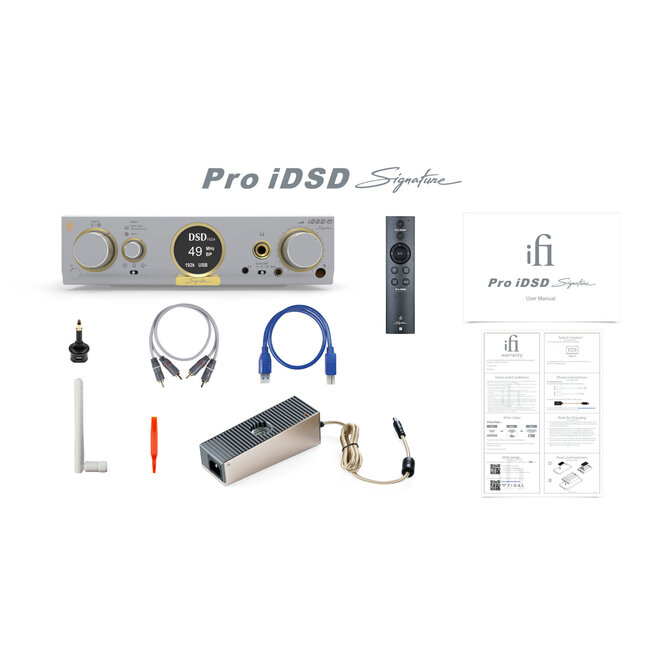 iFi audio Pro iDSD Signature – DAC & Amplificateur Casque Haut de Gamme