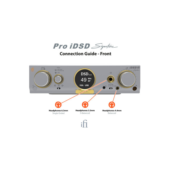 iFi audio Pro iDSD Signature – DAC & Amplificador de Fones