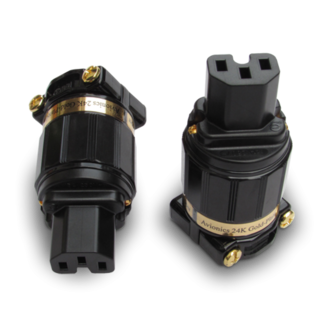 IeGo Ti2020BK Puur Zilver IEC-stekker