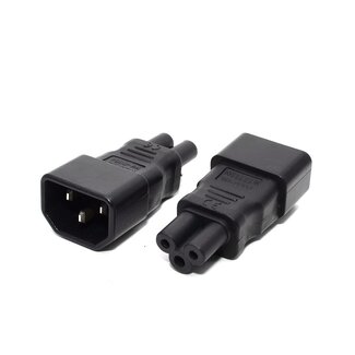 Kemp Elektroniks IEC 320/C14 -> C5 Adapter